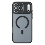 Til iPhone 18 Pro Max / 17 Pro Max cover kompatibel med MagSafe TPU + PC Hybrid Matte Finish telefoncover