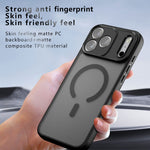 Til iPhone 18 Pro Max / 17 Pro Max cover kompatibel med MagSafe TPU + PC Hybrid Matte Finish telefoncover