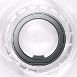 For iPhone 18 Pro / 17 Pro Magnetic Case Rotating Gear Pivot Kickstand PC + TPU Phone Back Cover
