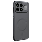 For Xiaomi Redmi K100 Pro Max 5G Magnetic Case Leather Coated TPU + PC Phone Cover
