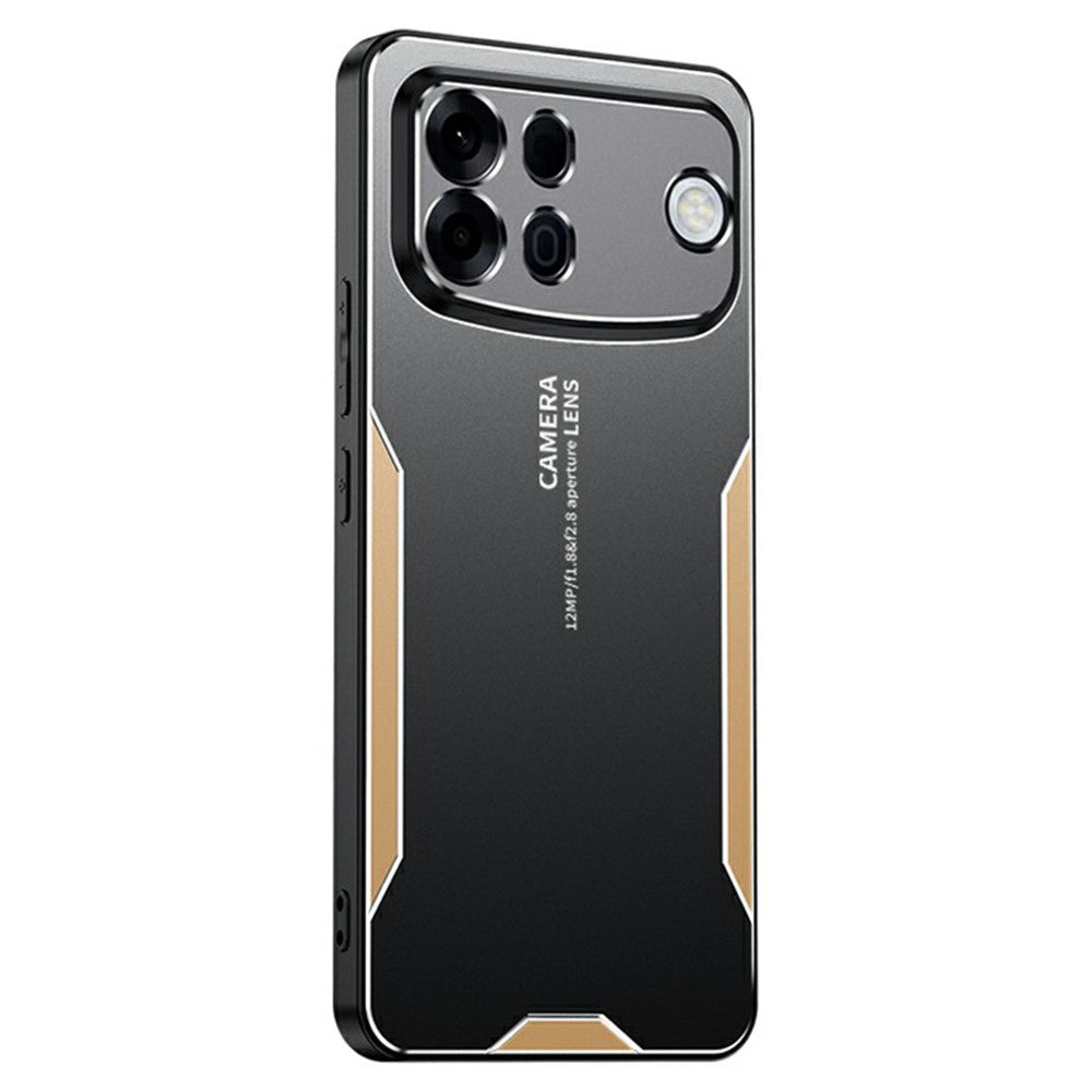 For Oppo A7 Pro Max 5G Phone Case Aluminium Alloy TPU PC Back Cover
