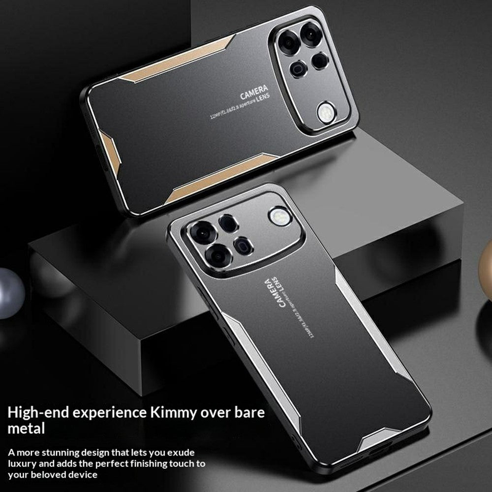 For Oppo A7 Pro Max 5G Phone Case Aluminium Alloy TPU PC Back Cover