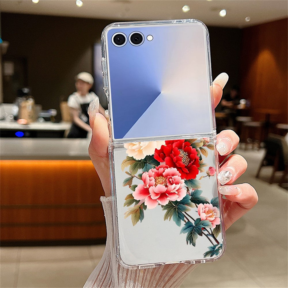 For Samsung Galaxy Z Flip8 Case Aesthetic Pattern Slim PC Shockproof Phone Cover