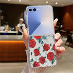 For Samsung Galaxy Z Flip8 Case Aesthetic Pattern Slim PC Shockproof Phone Cover