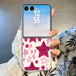 For Samsung Galaxy Z Flip8 Case Aesthetic Pattern Slim PC Shockproof Phone Cover
