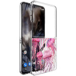 For Samsung Galaxy Z Flip8 Case Marine Life Pattern Slim Anti-Scratch Hard PC Back Cover