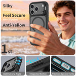 iPhone 18 Pro Max / 17 Pro Max Magnetiskt Skal PC/TPU - Svart