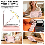 iPhone 18 Pro / 17 Pro Magnetiskt Skal PC/TPU - Rosa
