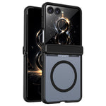 For Samsung Galaxy Z Flip8 / Z Flip7 5G Magnetic Case Spring Hinge Anti-Drop Matte PC + TPU Phone Cover