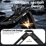 For Samsung Galaxy Z Flip8 / Z Flip7 5G Magnetic Case Spring Hinge Anti-Drop Matte PC + TPU Phone Cover