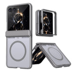 For Samsung Galaxy Z Flip8 / Z Flip7 5G Magnetic Case Spring Hinge Anti-Drop Matte PC + TPU Phone Cover