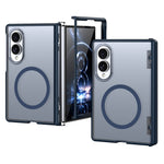 Til Samsung Galaxy Z Fold8 Magnetisk Etui Fjederhængsel Anti-fald Mat PC + TPU Telefoncover