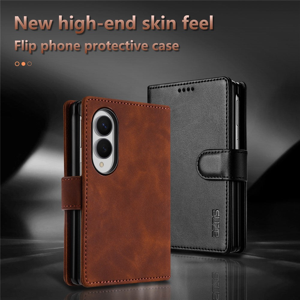AZNS For Samsung Galaxy Z Fold8 Case PU Leather Wallet Phone Cover