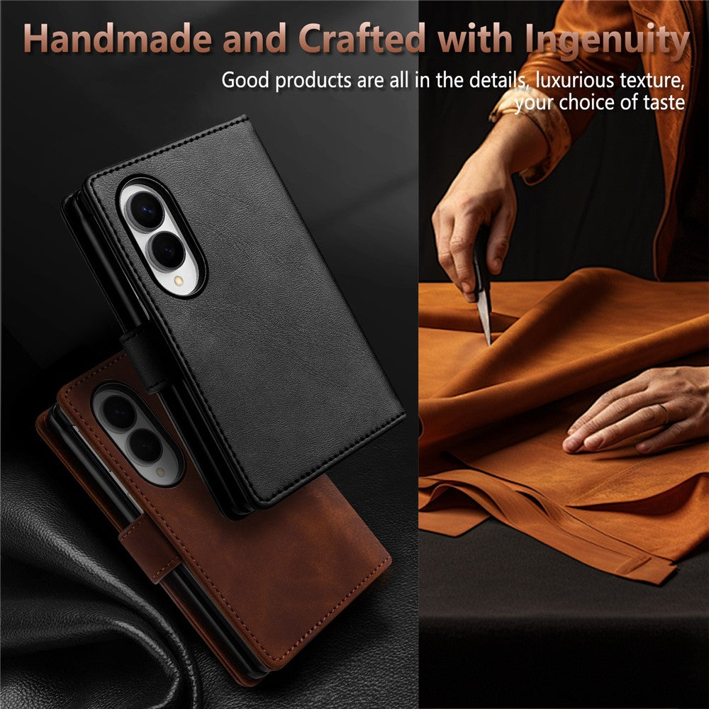 AZNS For Samsung Galaxy Z Fold8 Case PU Leather Wallet Phone Cover