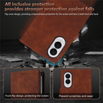 AZNS For Samsung Galaxy Z Fold8 Case PU Leather Wallet Phone Cover
