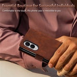 AZNS For Samsung Galaxy Z Fold8 Case PU Leather Wallet Phone Cover