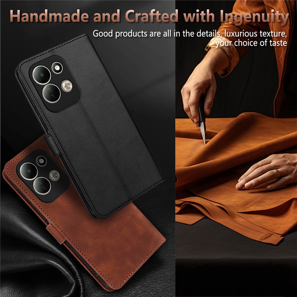 AZNS For Xiaomi Redmi 17 4G  /  Redmi 17 5G Case PU Leather Wallet Phone Cover