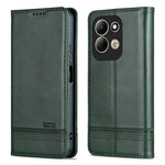 AZNS For Xiaomi Redmi 17 4G / Redmi 17 5G Case Cowhide Texture PU Leather Wallet Phone Cover