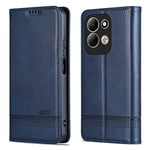AZNS For Xiaomi Redmi 17 4G / Redmi 17 5G Case Cowhide Texture PU Leather Wallet Phone Cover