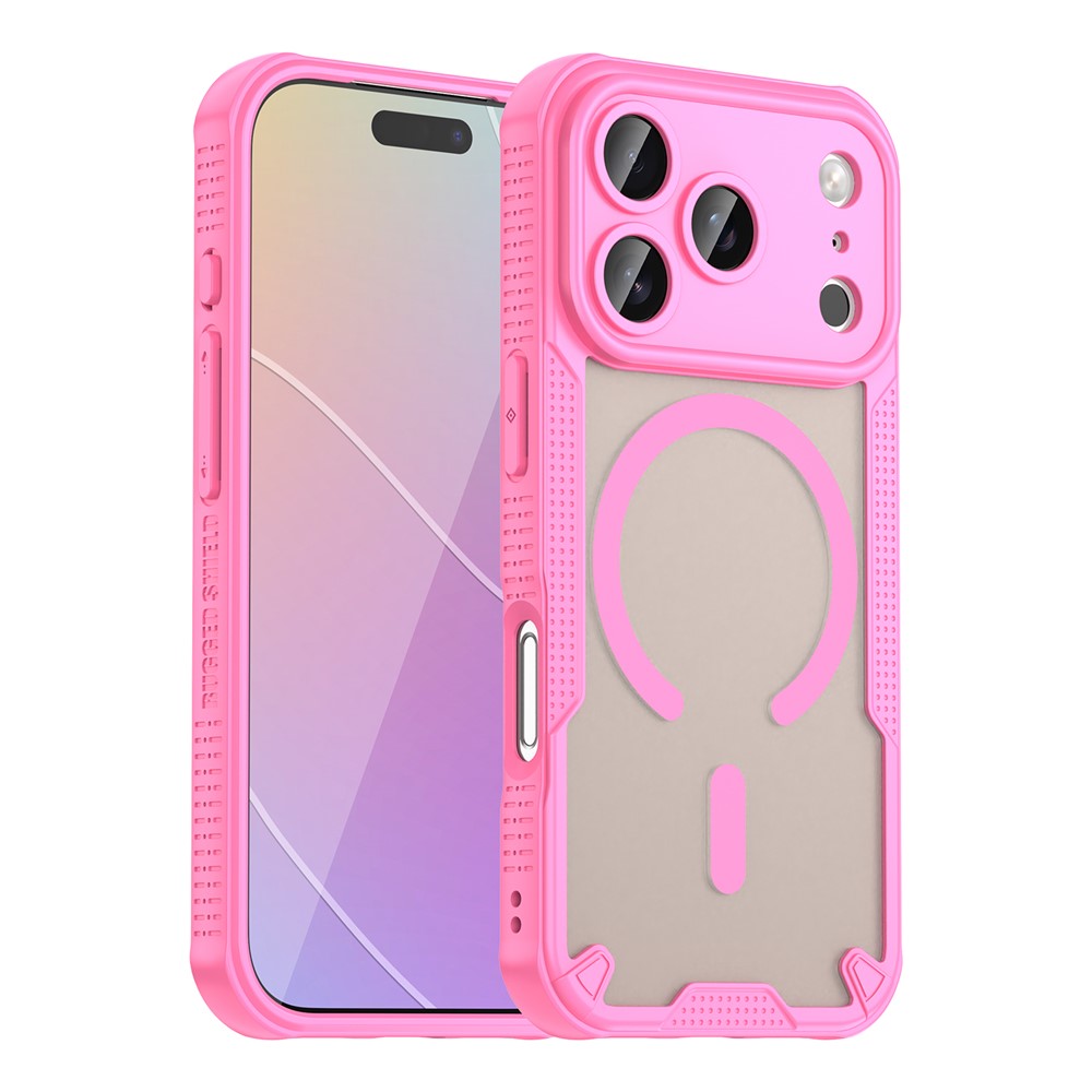 For iPhone 18 Pro Max  /  17 Pro Max Magnetic Case TPU + PC Phone Back Cover
