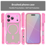 For iPhone 18 Pro Max  /  17 Pro Max Magnetic Case TPU + PC Phone Back Cover