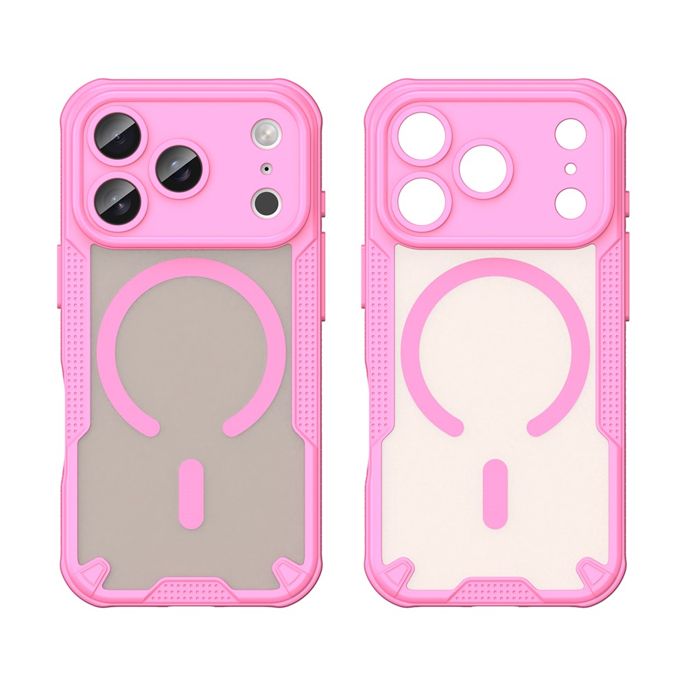For iPhone 18 Pro Max  /  17 Pro Max Magnetic Case TPU + PC Phone Back Cover