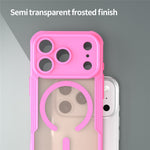 For iPhone 18 Pro Max  /  17 Pro Max Magnetic Case TPU + PC Phone Back Cover
