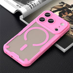 For iPhone 18 Pro Max  /  17 Pro Max Magnetic Case TPU + PC Phone Back Cover