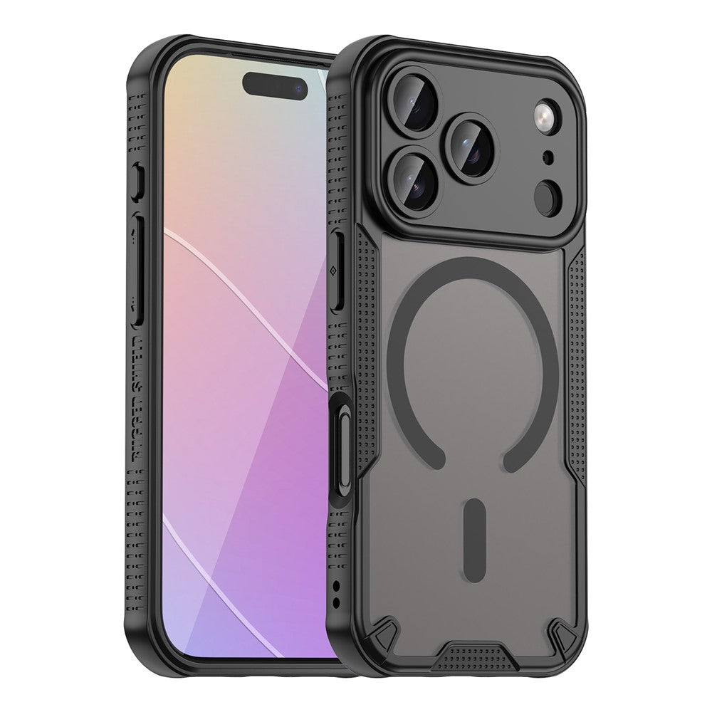 For iPhone 18 Pro Max  /  17 Pro Max Magnetic Case TPU + PC Phone Back Cover