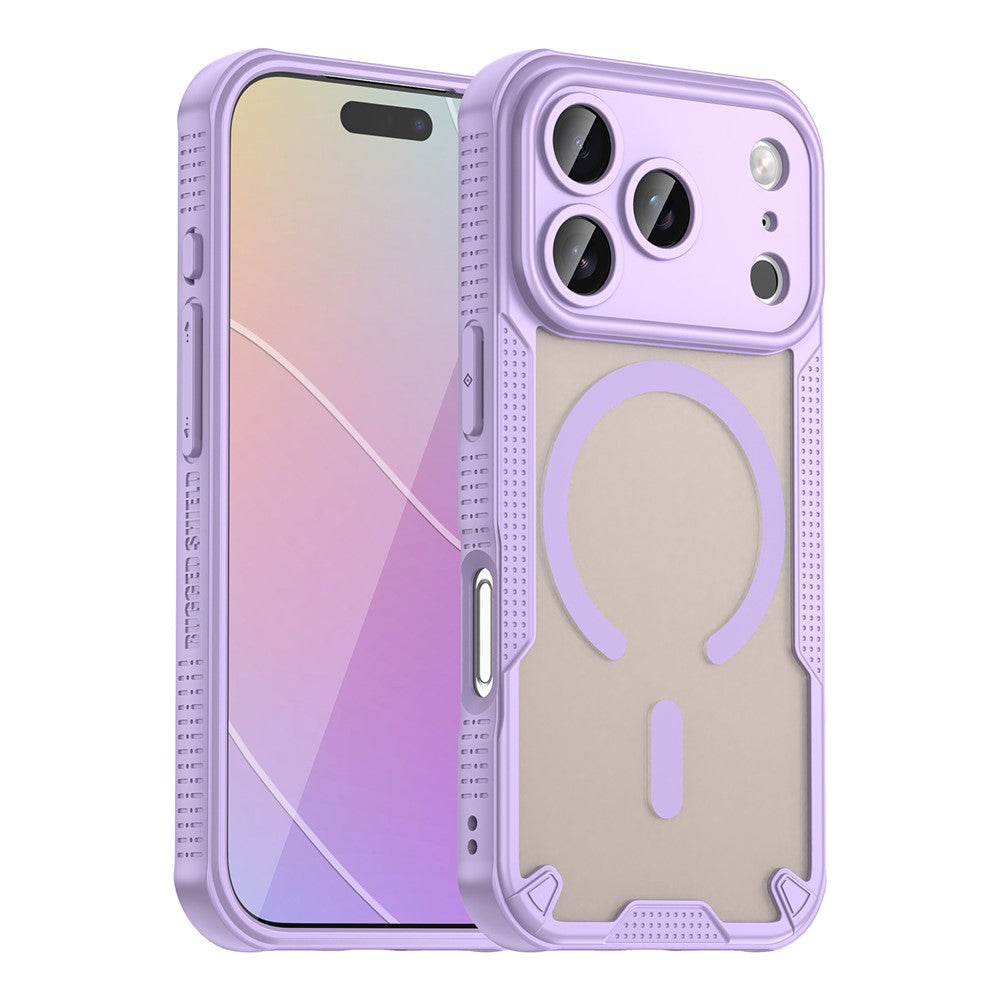 For iPhone 18 Pro Max  /  17 Pro Max Magnetic Case TPU + PC Phone Back Cover