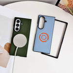WANLONFENG til Samsung Galaxy Z Fold8 Ultra KJB Series Magnetisk Cover Teknisk stofstruktur PC + TPU Telefonbeskyttelsescover