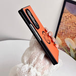 WANLONFENG til Samsung Galaxy Z Fold8 Ultra KJB Series Magnetisk Cover Teknisk stofstruktur PC + TPU Telefonbeskyttelsescover