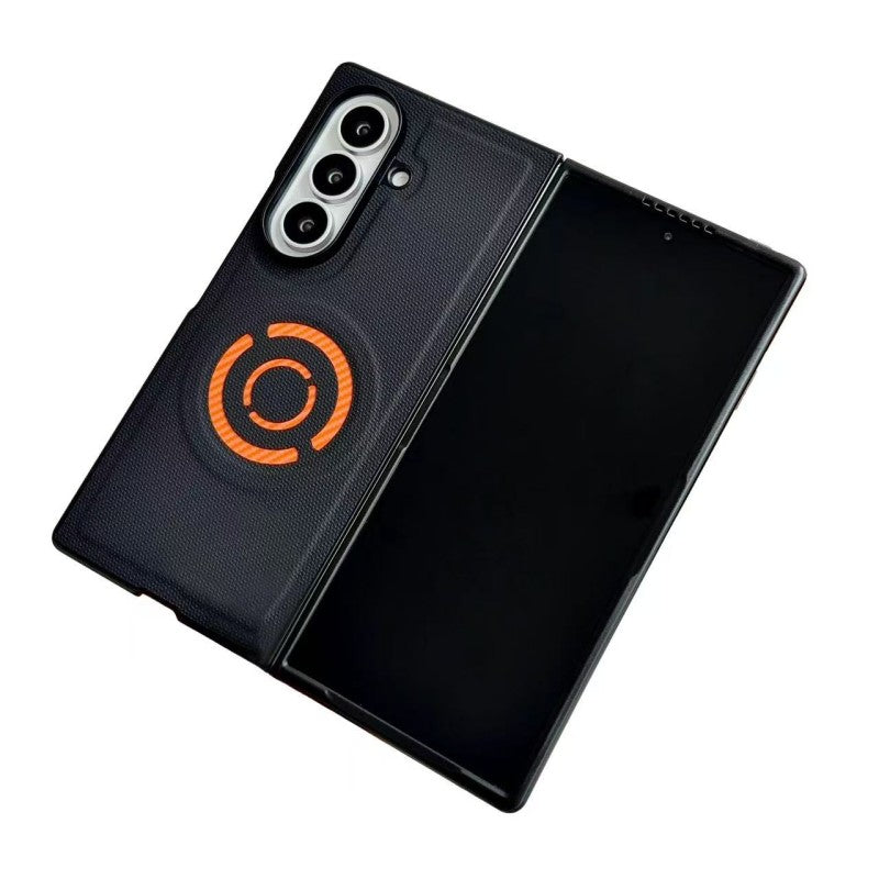 WANLONFENG til Samsung Galaxy Z Fold8 Ultra KJB Series Magnetisk Cover Teknisk stofstruktur PC + TPU Telefonbeskyttelsescover
