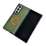 WANLONFENG til Samsung Galaxy Z Fold8 Ultra KJB Series Magnetisk Cover Teknisk stofstruktur PC + TPU Telefonbeskyttelsescover