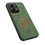 WANLONFENG for Xiaomi Redmi 17 5G / Xiaomi Redmi 17 4G KJB Series Magnetic Case Tech Fabric Texture PC+TPU Shockproof Phone Cover