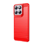 MOFI for Lenovo Legion Y70 (2026) / Motorola Edge 70 Max 5G Back Cover  Brushed Texture Carbon Fiber Soft TPU Case