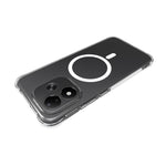 WANLONFENG for Xiaomi Redmi Note 17 4G (Global) / Note 17 5G (Global) / Note 17 (India / China) 5G TM1 Series 2.0mm Magnetic Case Clear TPU Phone Back Cover