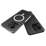 WANLONFENG for Xiaomi Redmi Note 17 4G (Global) / Note 17 5G (Global) / Note 17 (India / China) 5G TM1 Series 2.0mm Magnetic Case Clear TPU Phone Back Cover