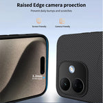WANLONFENG for Xiaomi Redmi Note 17 Pro 5G TQ Series Magnetic Case Carbon Fiber Texture PC TPU Phone Cover