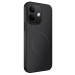 WANLONFENG til Xiaomi Redmi Note 17 4G (Global) / Note 17 5G (Global) / Note 17 (Indien/Kina) 5G (Global), magnetisk skal i TQ-serien med kulfiberstruktur, PC- og TPU-mobilbeskyttelse