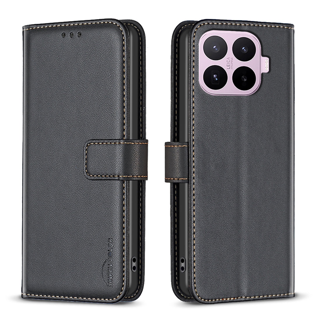 BINFEN COLOR för Xiaomi 17T Pro BF17 mobilskal Plånboksfodral Flip Läderfodral