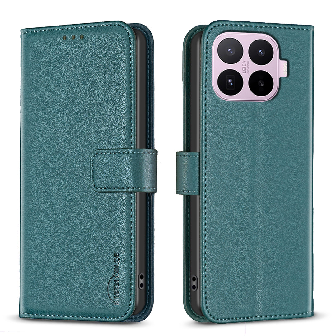 BINFEN COLOR for Xiaomi 17T BF17 Phone Case Wallet Folio Flip Leather Cover