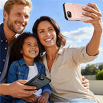 For iPhone 17e  /  16e Case Slide Card Holder Military Drop Protection PC + TPU Phone Cover