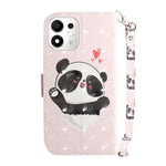 For Honor 600 Smart 5G  /  X7e Plus 5G Case Pattern Printing Leather Wallet Phone Cover with Wrist Strap