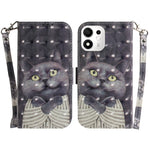 For Honor 600 Smart 5G  /  X7e Plus 5G Case Pattern Printing Leather Wallet Phone Cover with Wrist Strap