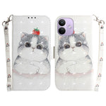 For Xiaomi Redmi Note 17 4G (Global) / Note 17 5G (Global) / Note 17 (India / China) 5G  Case Pattern Printing Leather Wallet Phone Cover with Wrist Strap