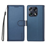 BETOPNICE för Motorola Signature 5G / Motorola Moto X70 Air Pro 5G 006 Fodral RFID-blockerande plånboksfodral i läder med handledsrem