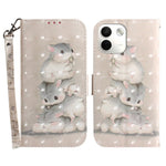 For Xiaomi Redmi Note 17 Pro Max 5G Case Pattern Printing Leather Wallet Phone Cover with Wrist Strap