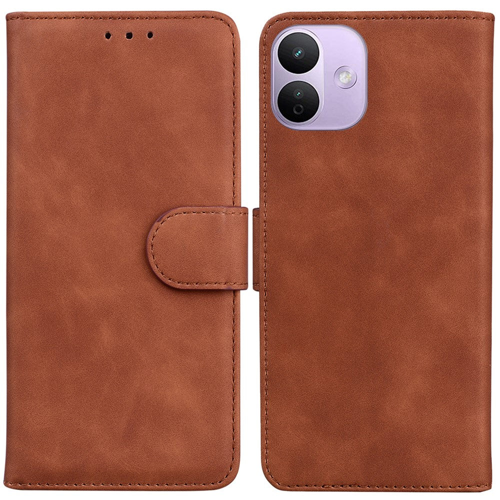 For Xiaomi Redmi Note 17 4G (Global) / Note 17 5G (Global) / Note 17 (India / China) 5G  Case Solid Color Leather Wallet Phone Cover