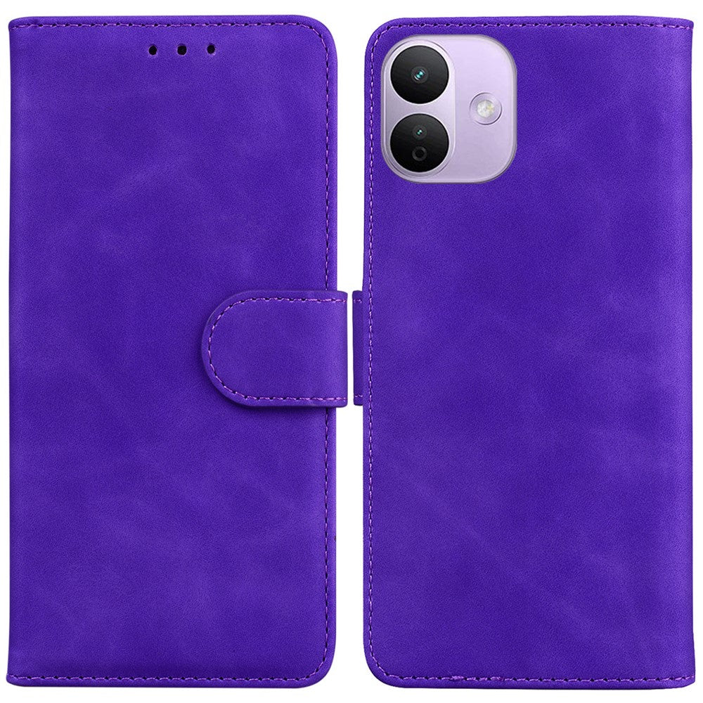 For Xiaomi Redmi Note 17 4G (Global) / Note 17 5G (Global) / Note 17 (India / China) 5G  Case Solid Color Leather Wallet Phone Cover